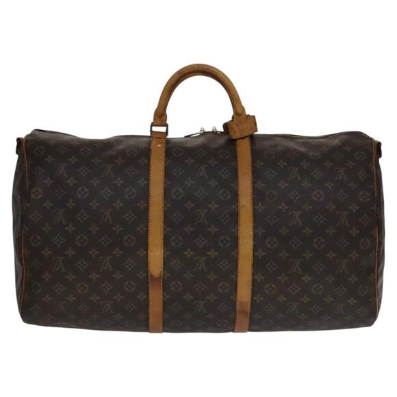 LOUIS VUITTON Monogram Keepall Bandouliere 60 Boston Bag M41412 - Picture 2 of 16